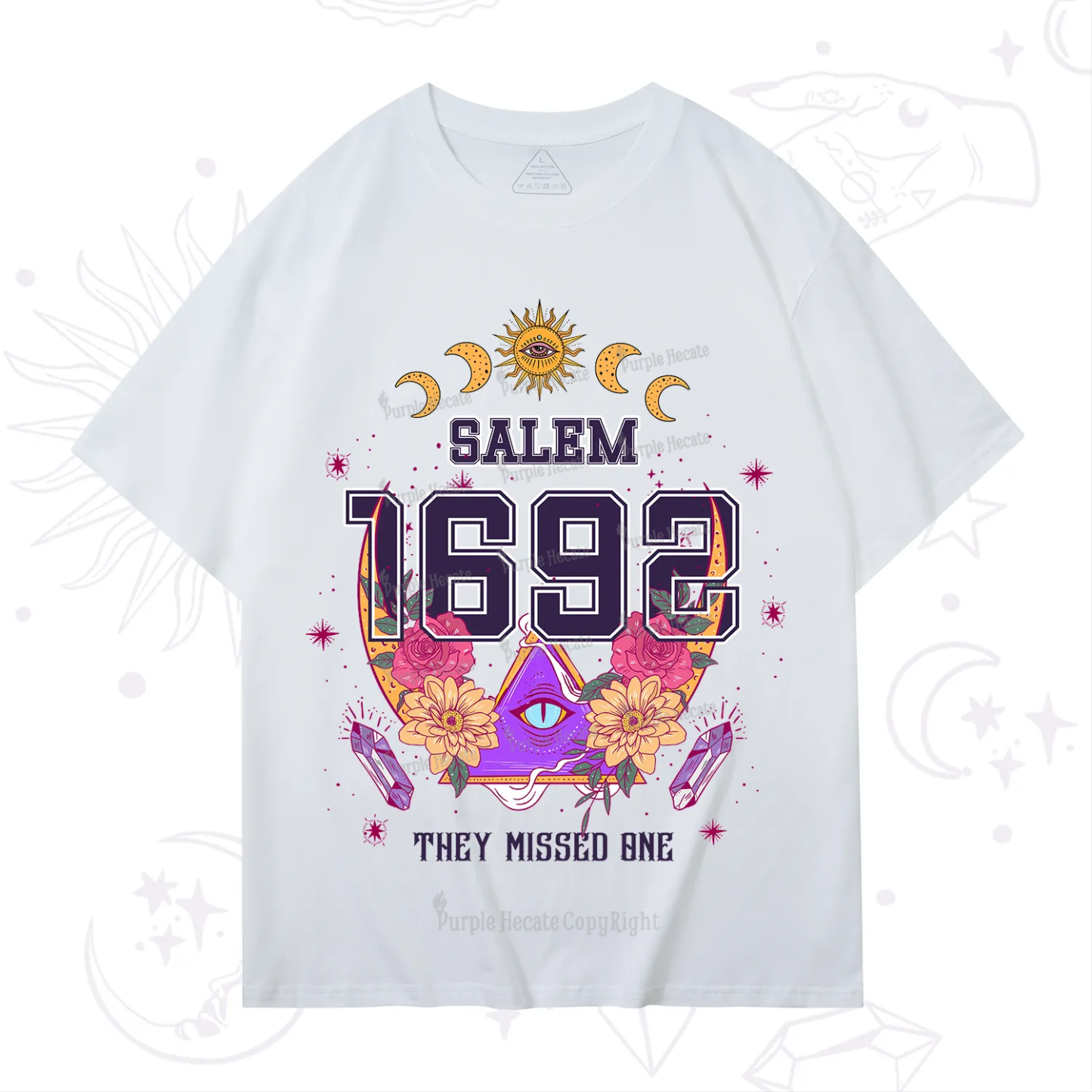 Purplehecate Salem 1692 They Missed One T-Shirt