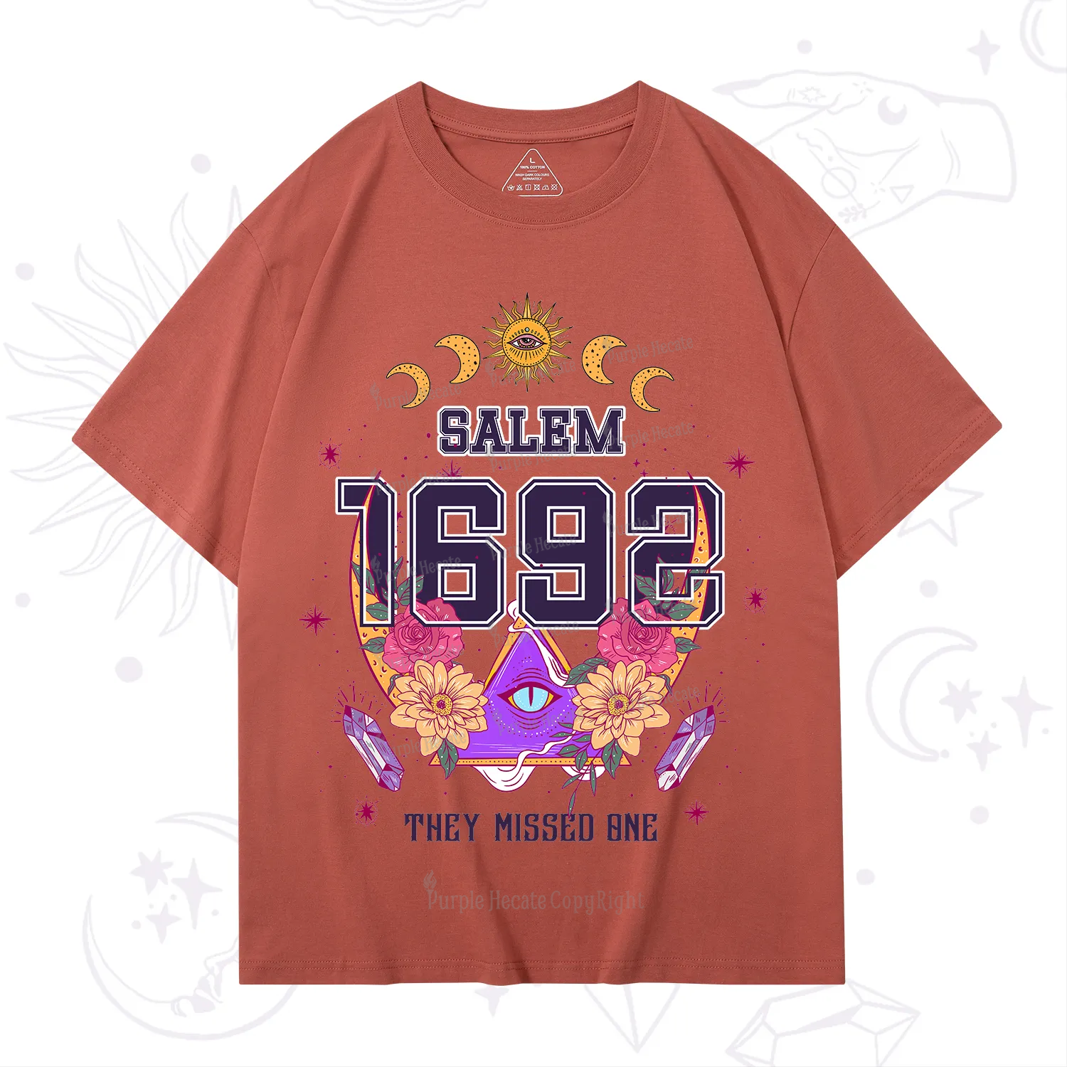 Purplehecate Salem 1692 They Missed One T-Shirt