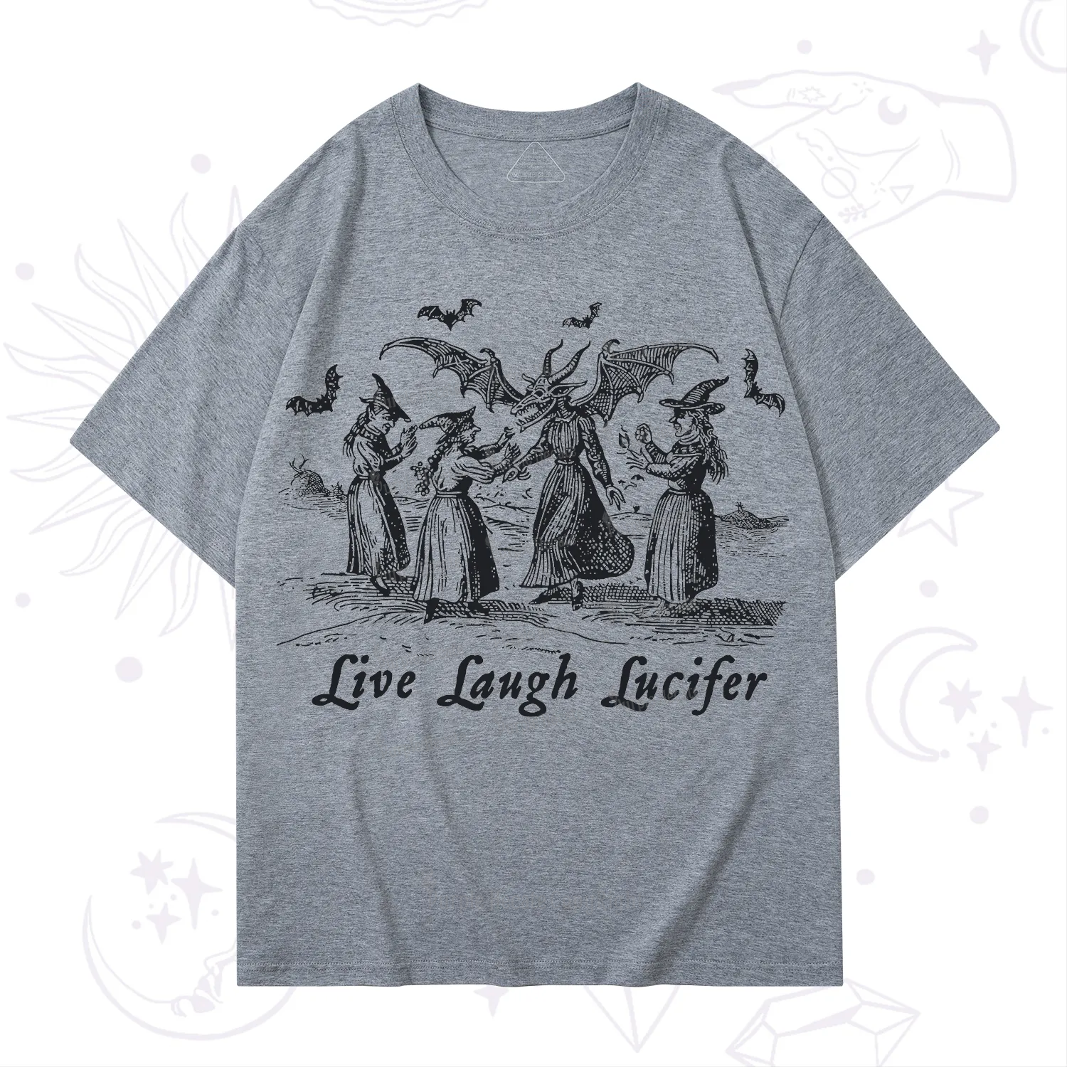 Purplehecate Live Laugh Lucifer Occult T-Shirt