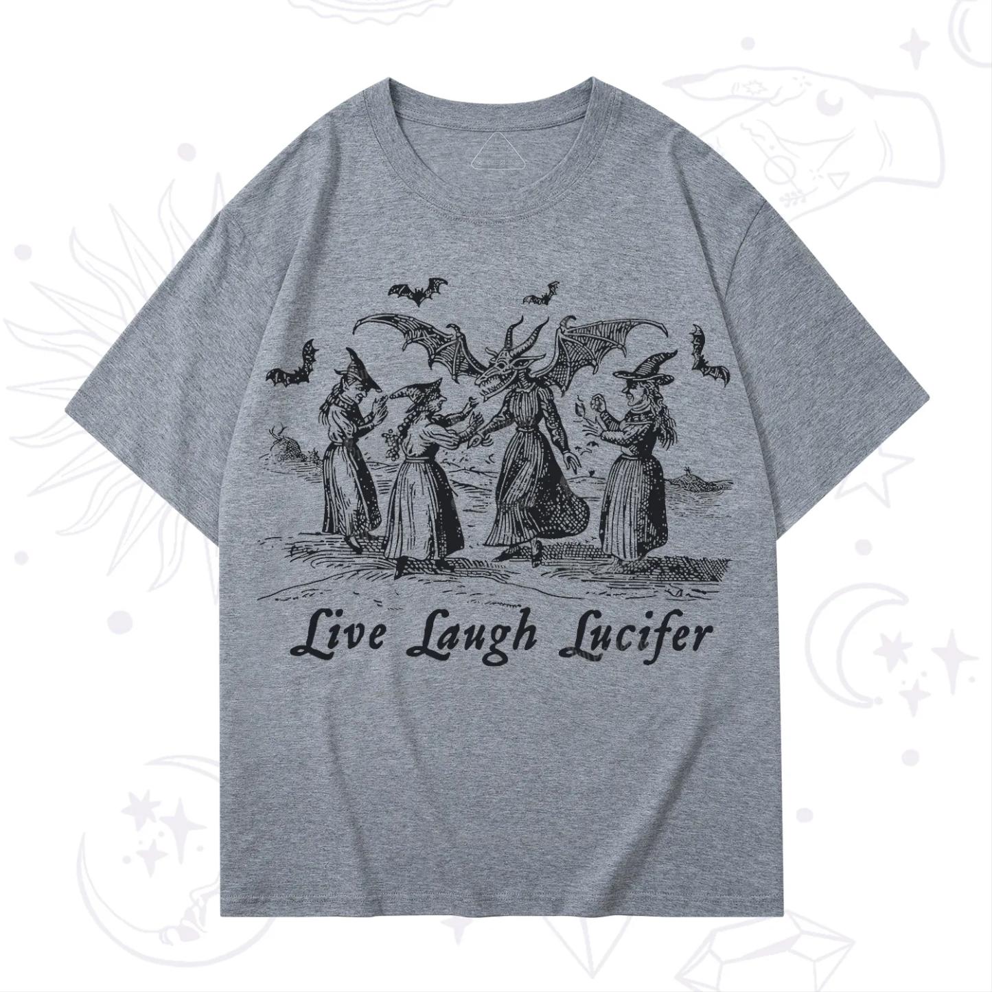 Purplehecate Live Laugh Lucifer Occult T-Shirt