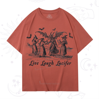 Purplehecate Live Laugh Lucifer Occult T-Shirt