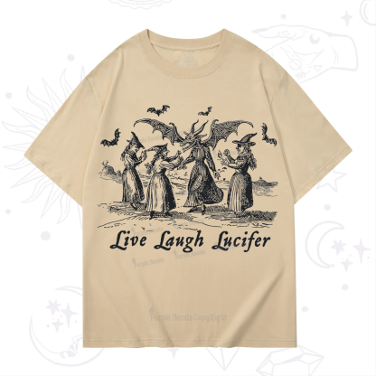 Purplehecate Live Laugh Lucifer Occult T-Shirt
