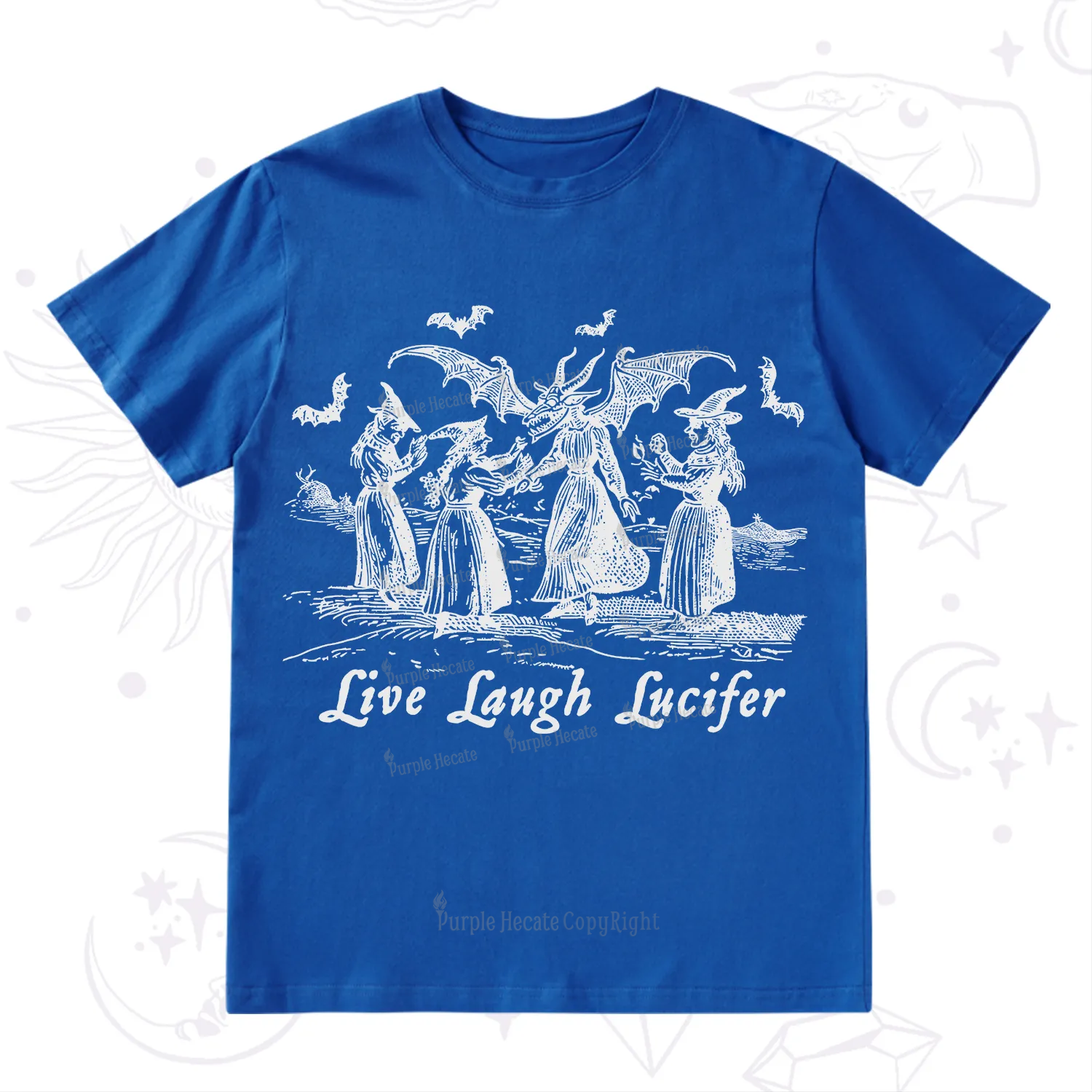 Purplehecate Live Laugh Lucifer Occult T-Shirt
