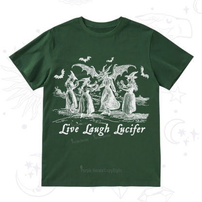 Purplehecate Live Laugh Lucifer Occult T-Shirt