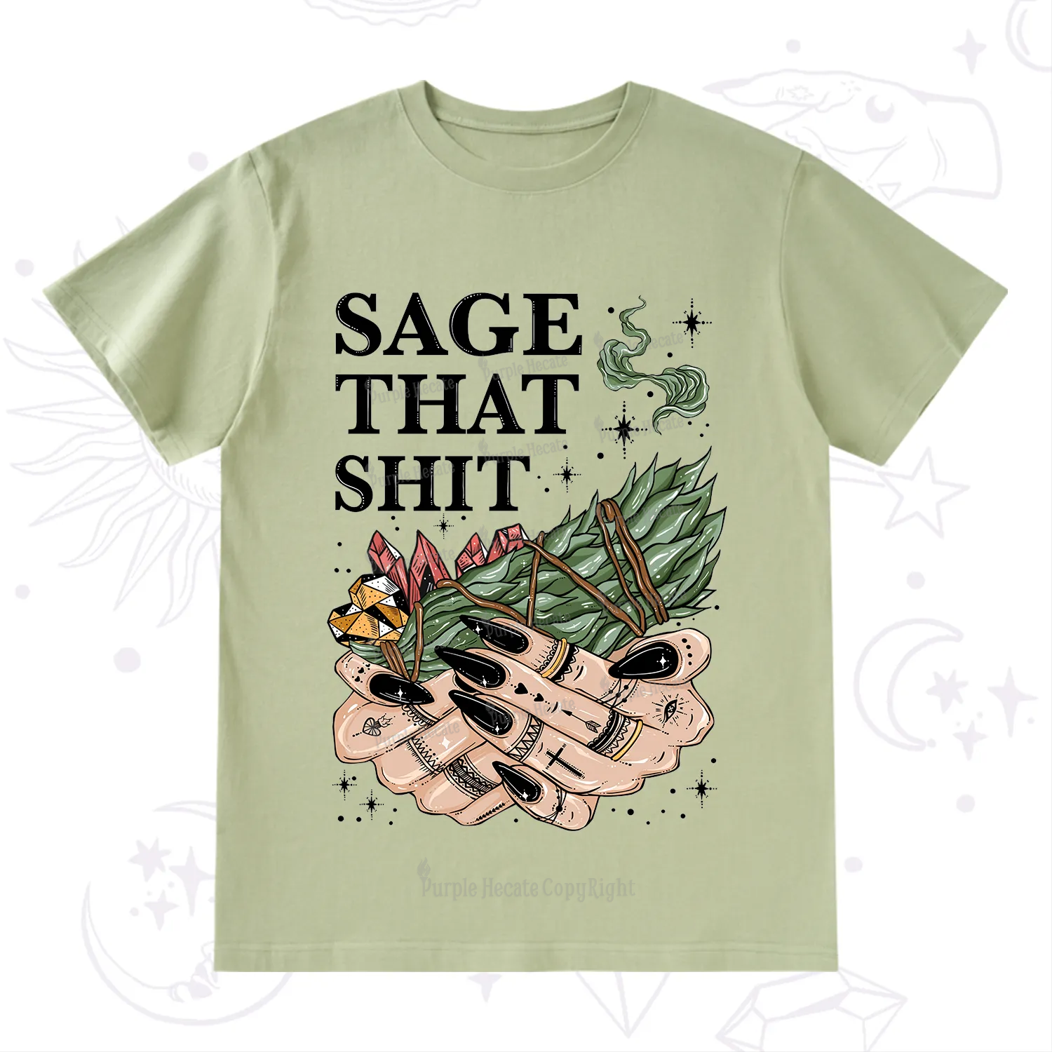 Purplehecate Smudge That Shit T-Shirt