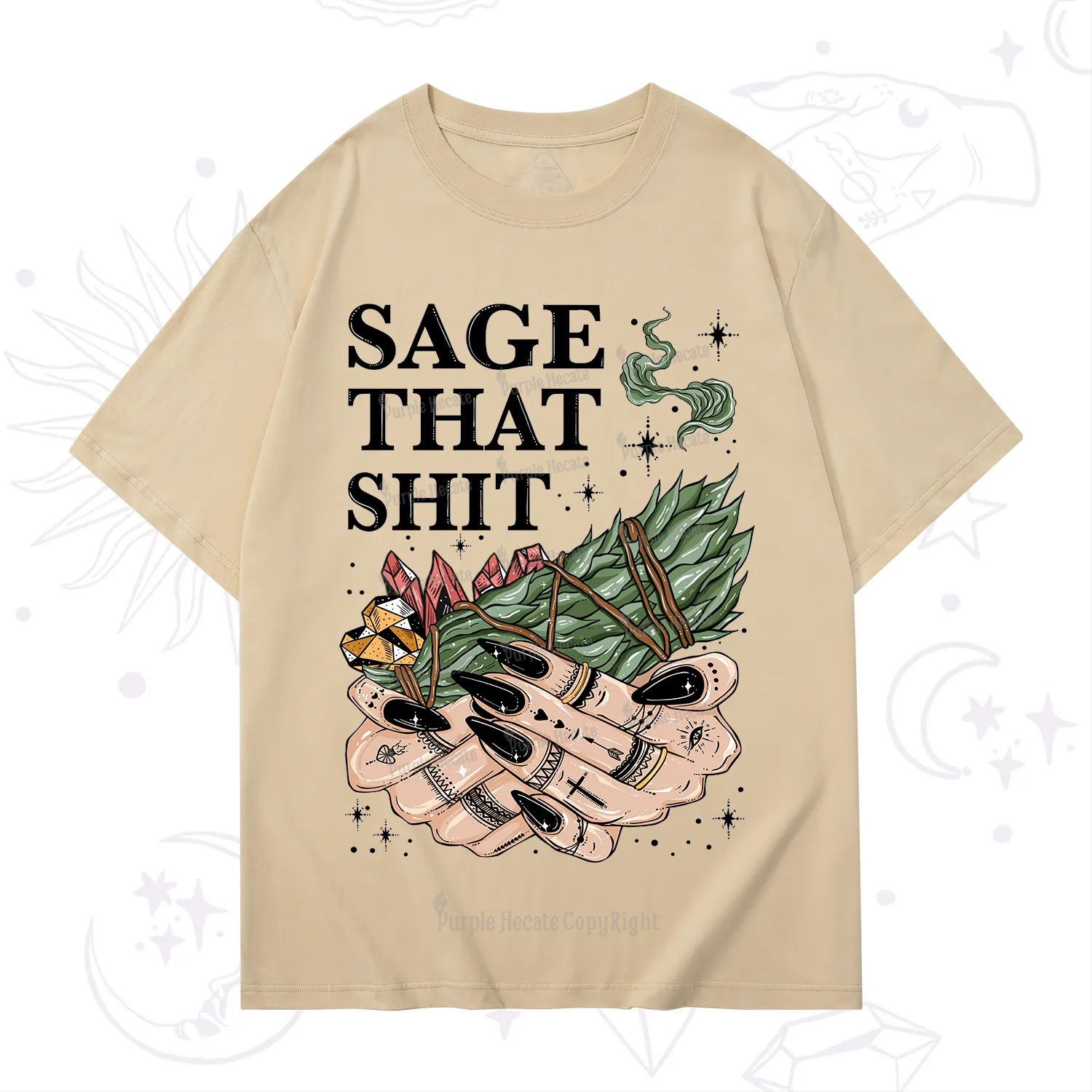 Purplehecate Smudge That Shit T-Shirt