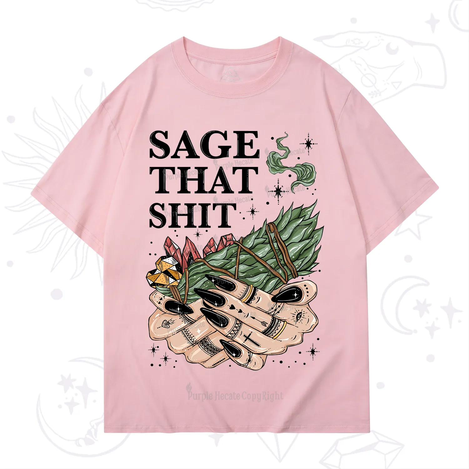 Purplehecate Smudge That Shit T-Shirt