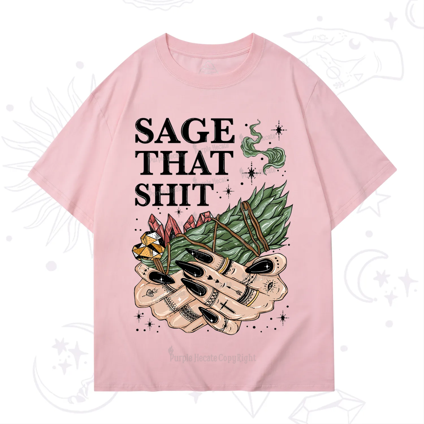 Purplehecate Smudge That Shit T-Shirt