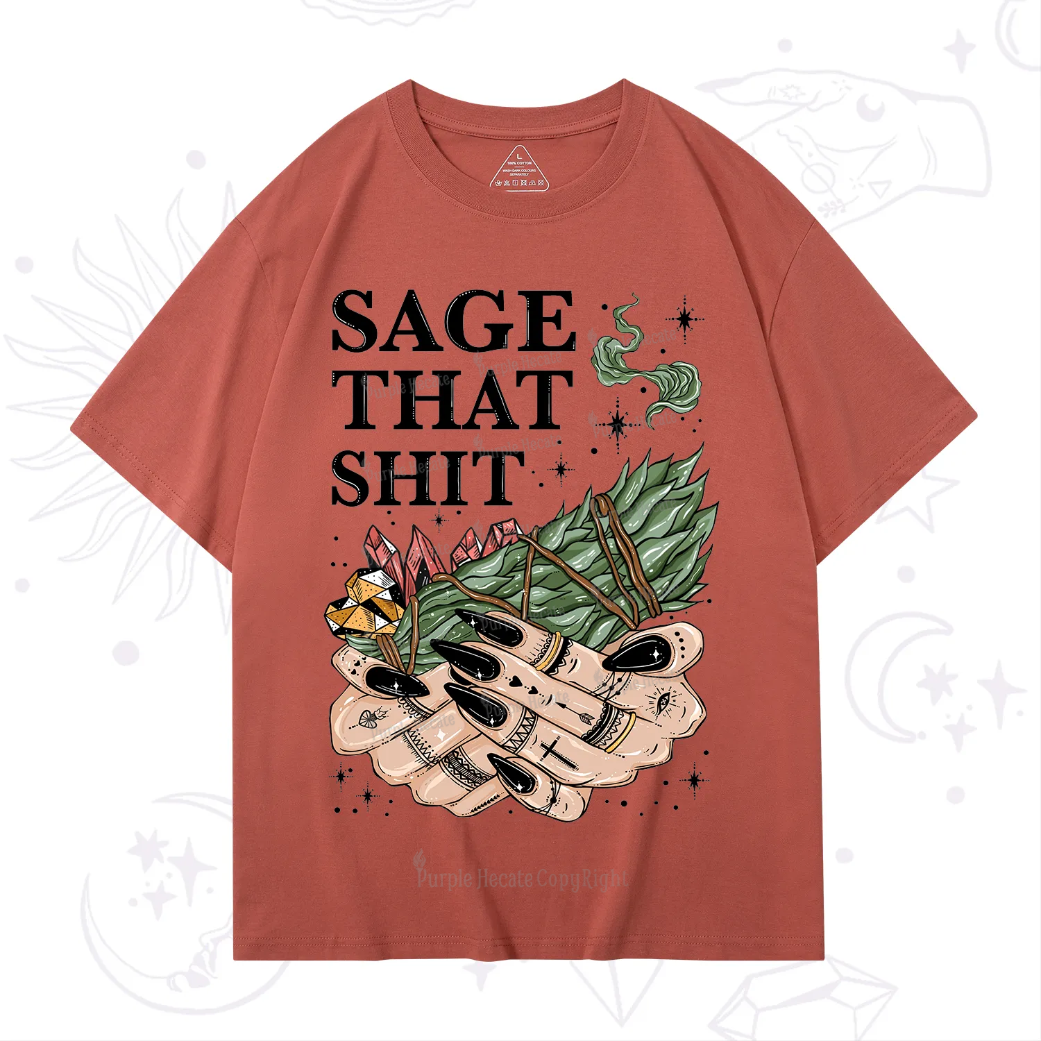 Purplehecate Smudge That Shit T-Shirt