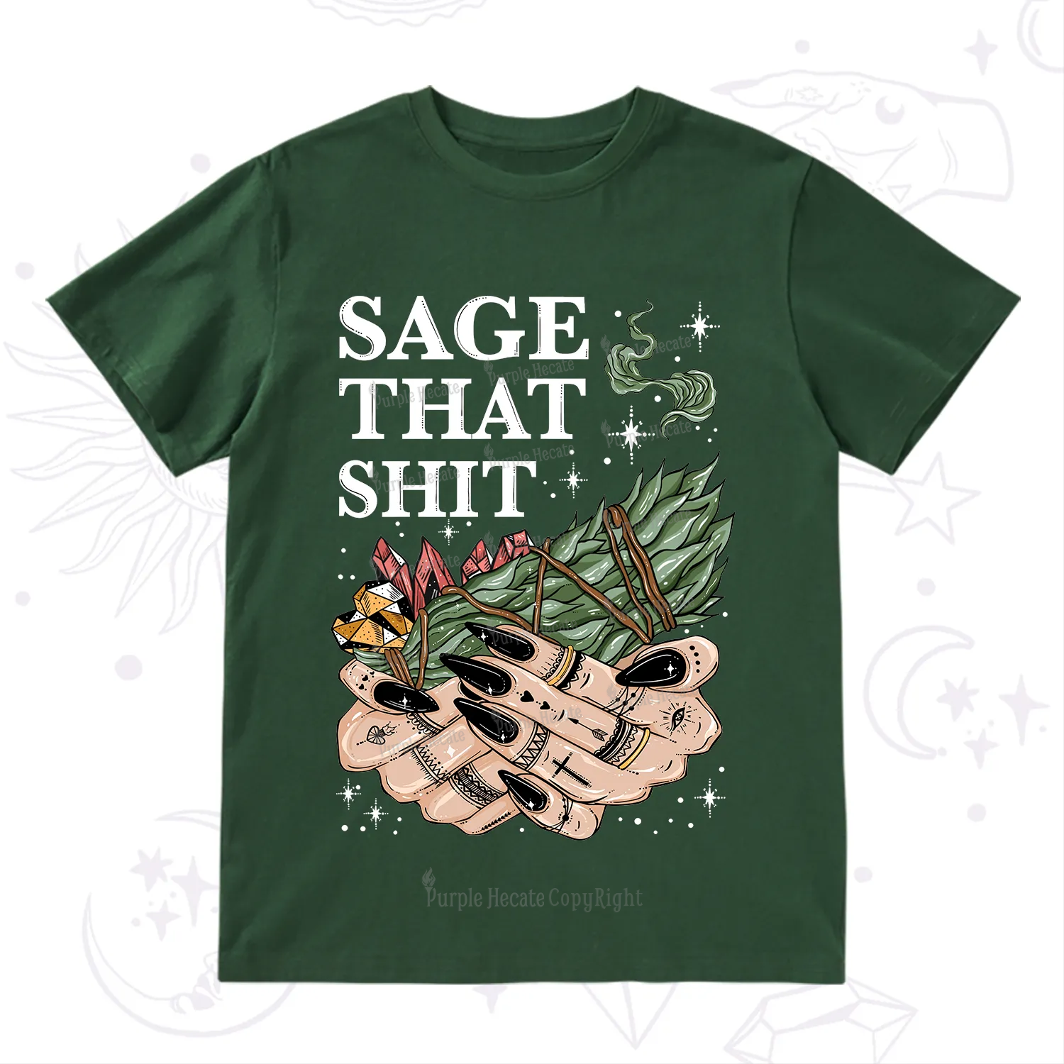 Purplehecate Smudge That Shit T-Shirt