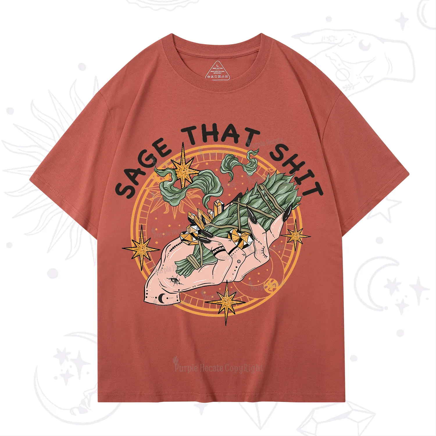 Purplehecate Smudge That Shit T-Shirt