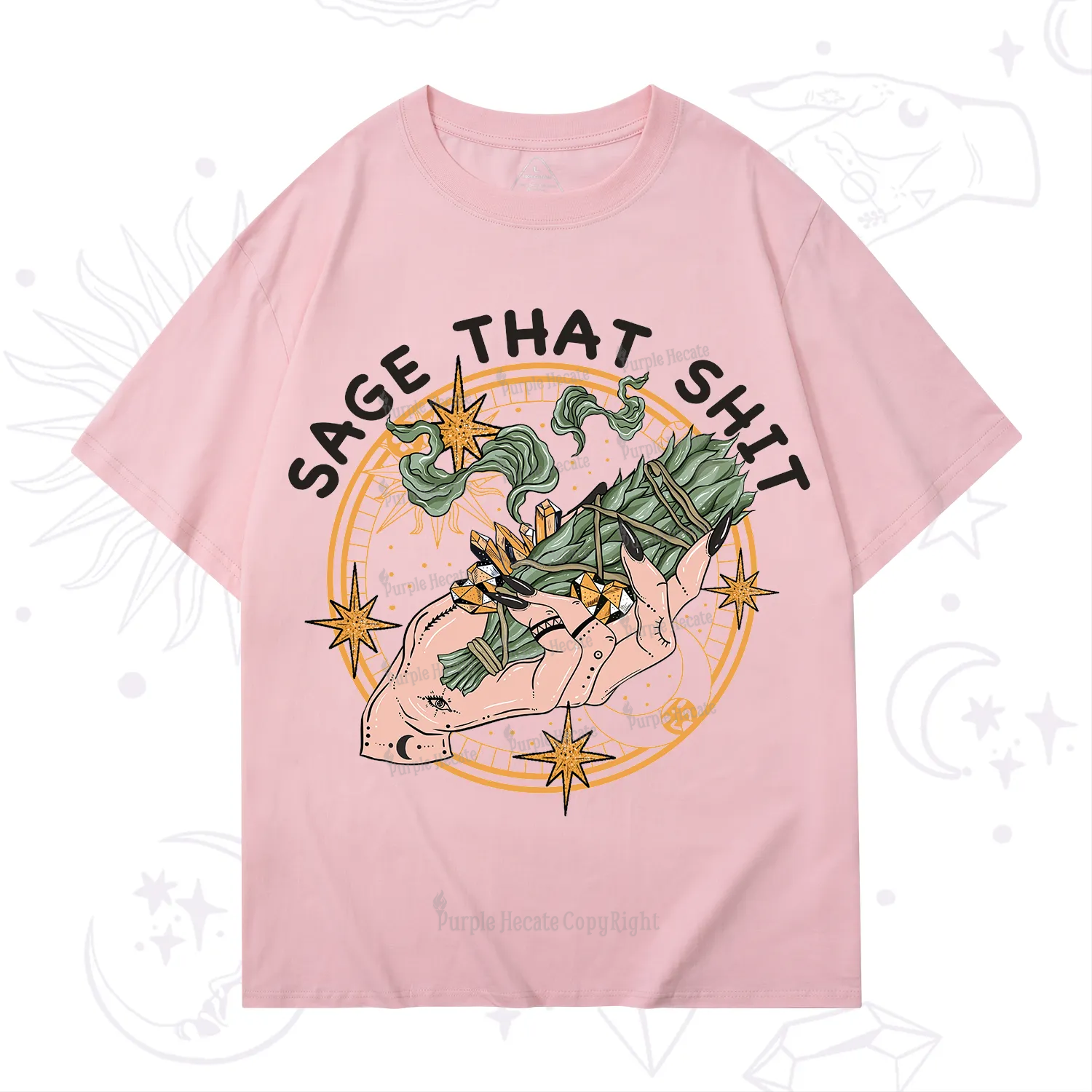 Purplehecate Smudge That Shit T-Shirt