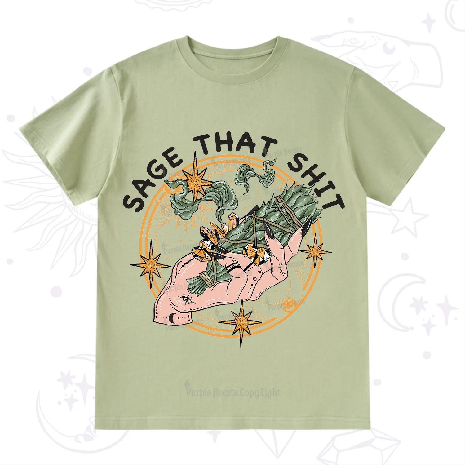 Purplehecate Smudge That Shit T-Shirt