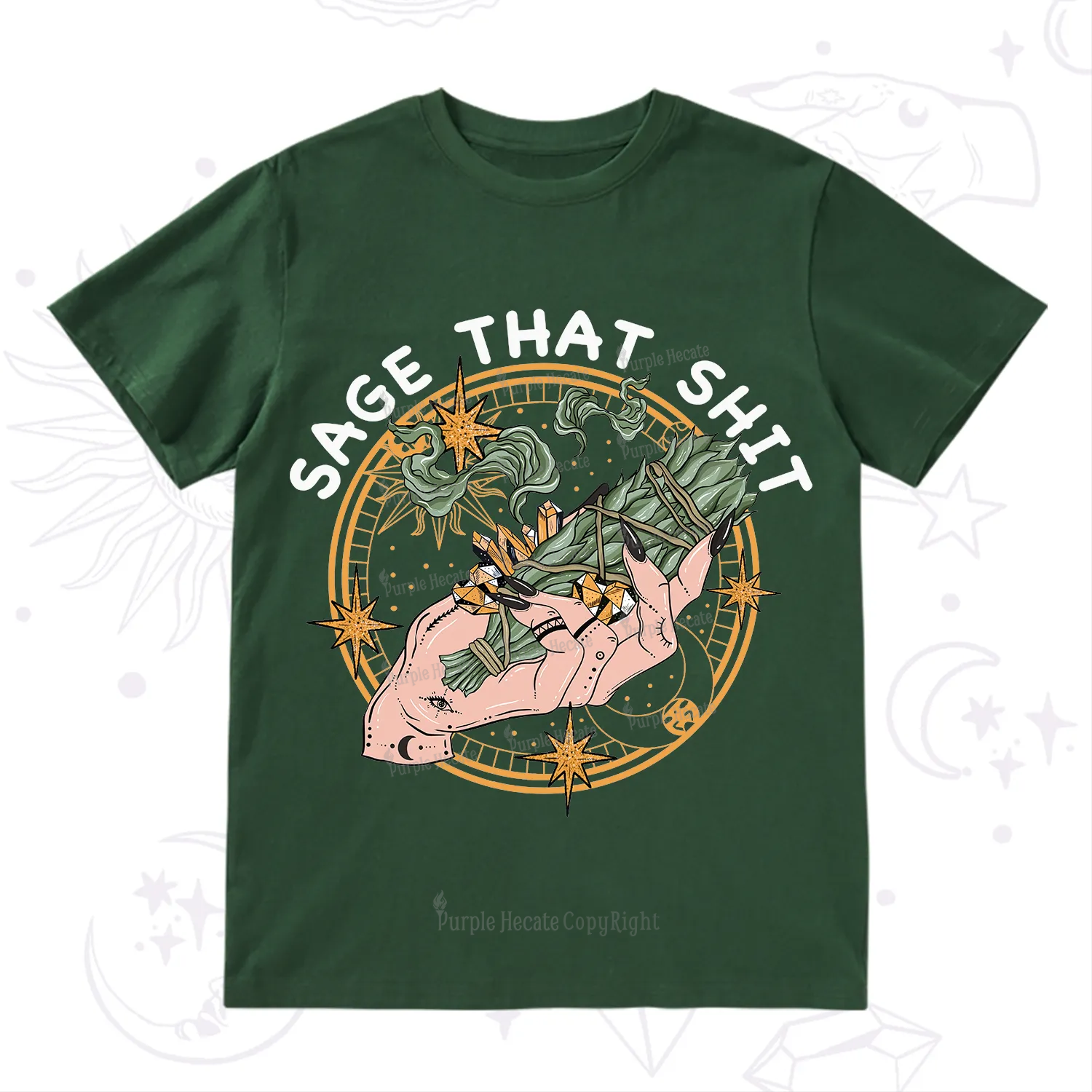 Purplehecate Smudge That Shit T-Shirt