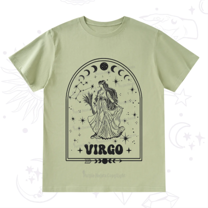 Purplehecate Zodiac Virgo Under the Stars T-Shirt