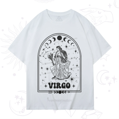 Purplehecate Zodiac Virgo Under the Stars T-Shirt