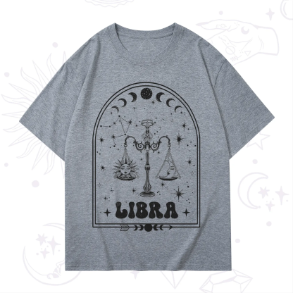 Purplehecate Zodiac Libra Under the Stars T-Shirt