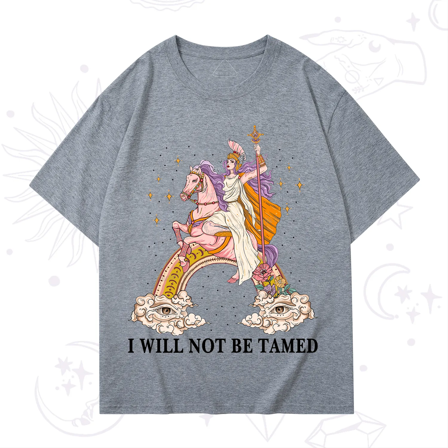 Purplehecate I Will Not Be Tamed T-Shirt
