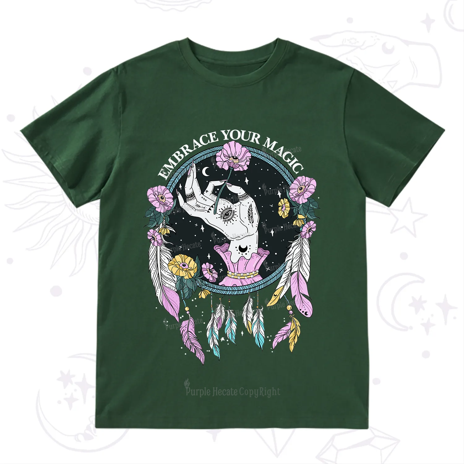Purplehecate Embrace Your Magic T-Shirt