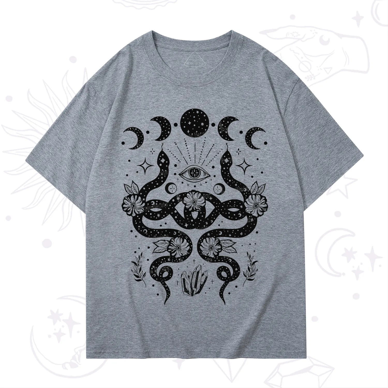 Purplehecate Lunar Serpent Alchemy T-Shirt