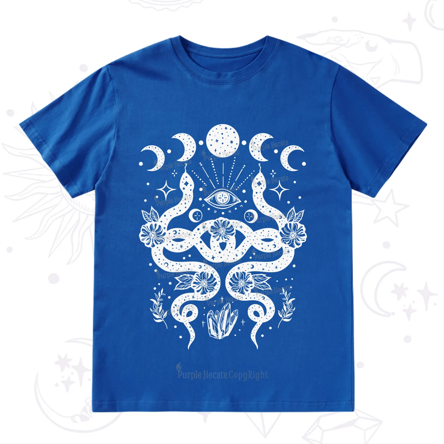 Purplehecate Lunar Serpent Alchemy T-Shirt