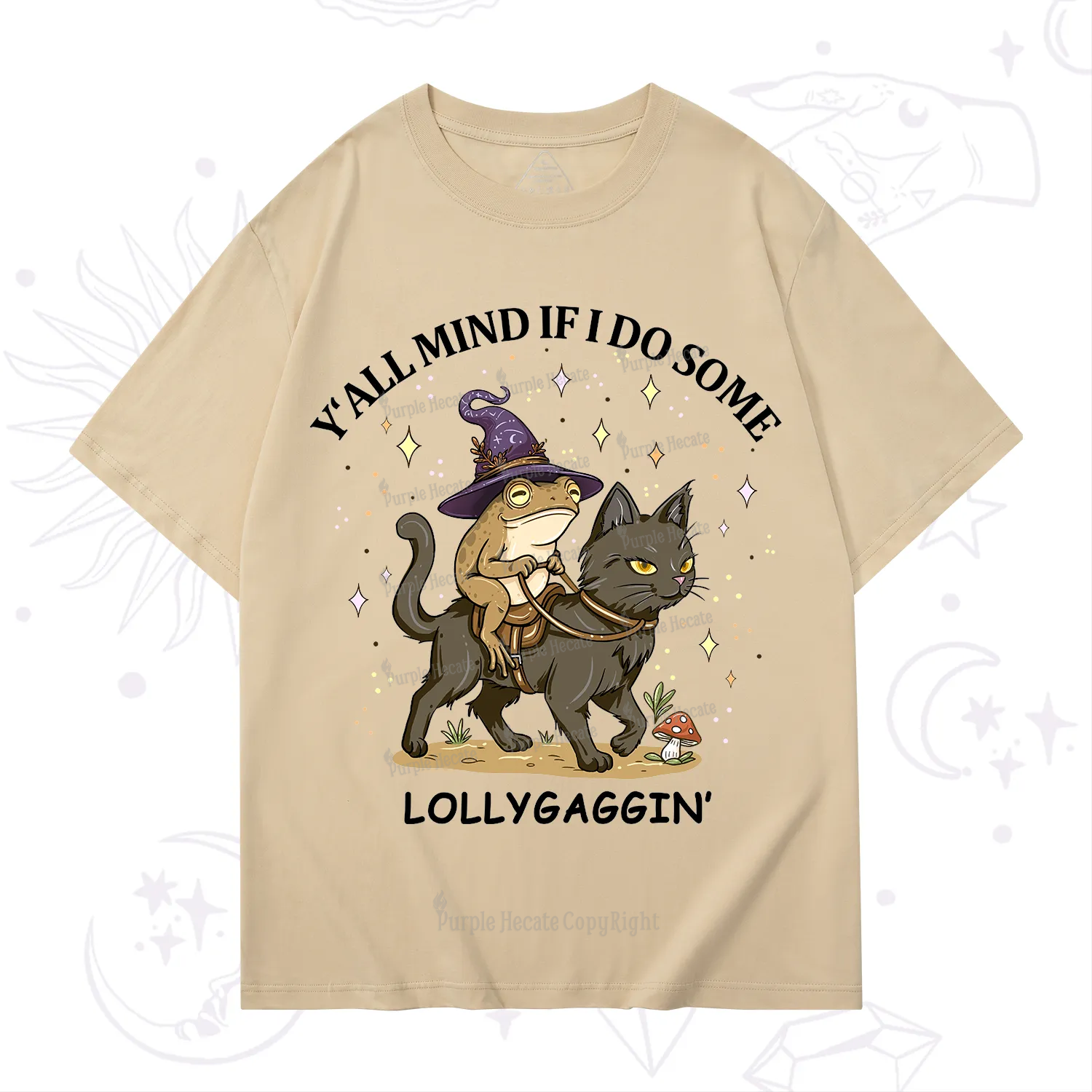 Purplehecate Y'all Mind If I Do Some Lollygaggin' T-Shirt