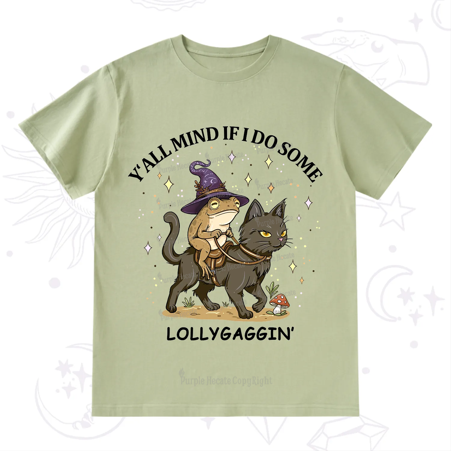 Purplehecate Y'all Mind If I Do Some Lollygaggin' T-Shirt