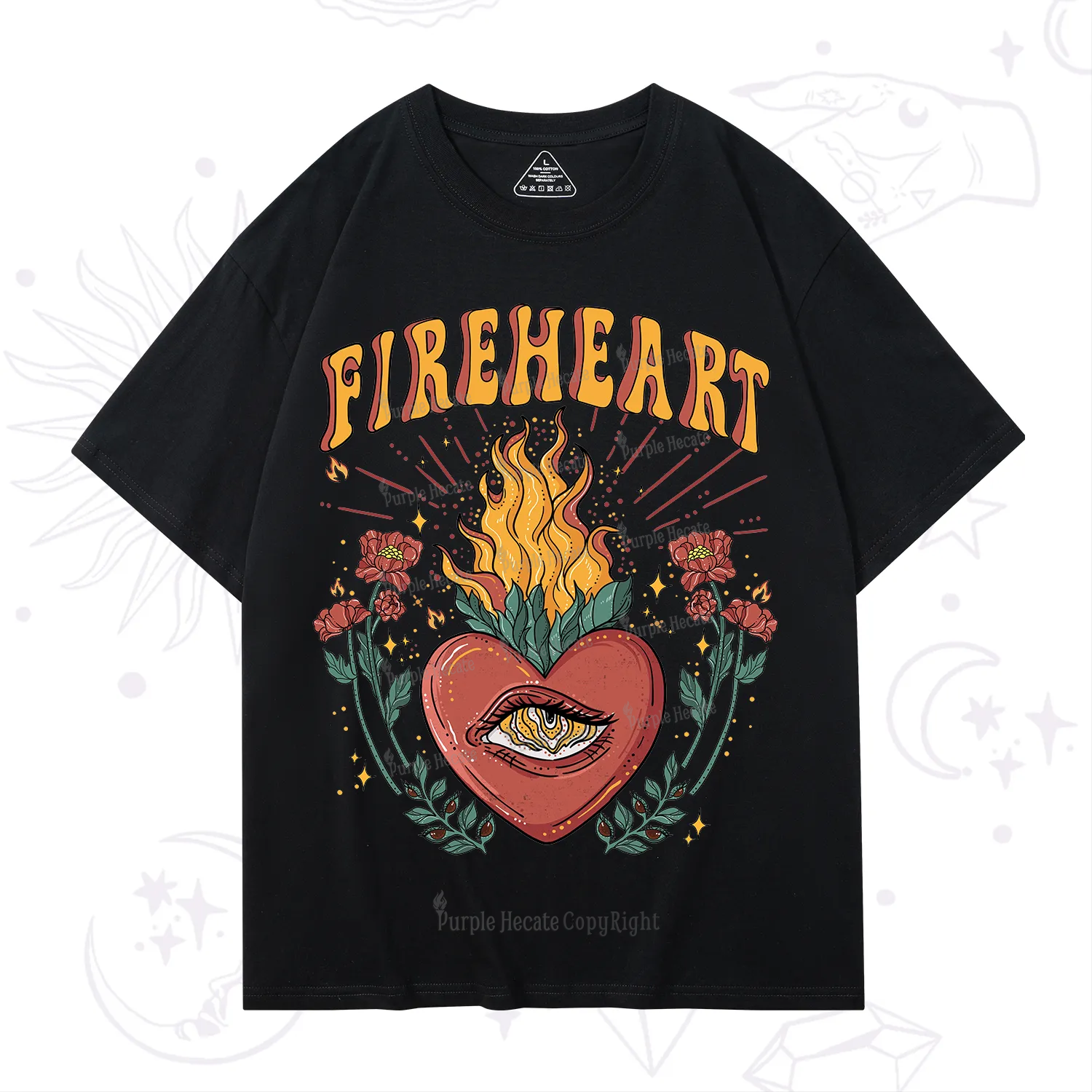 Purplehecate Fireheart T-Shirt