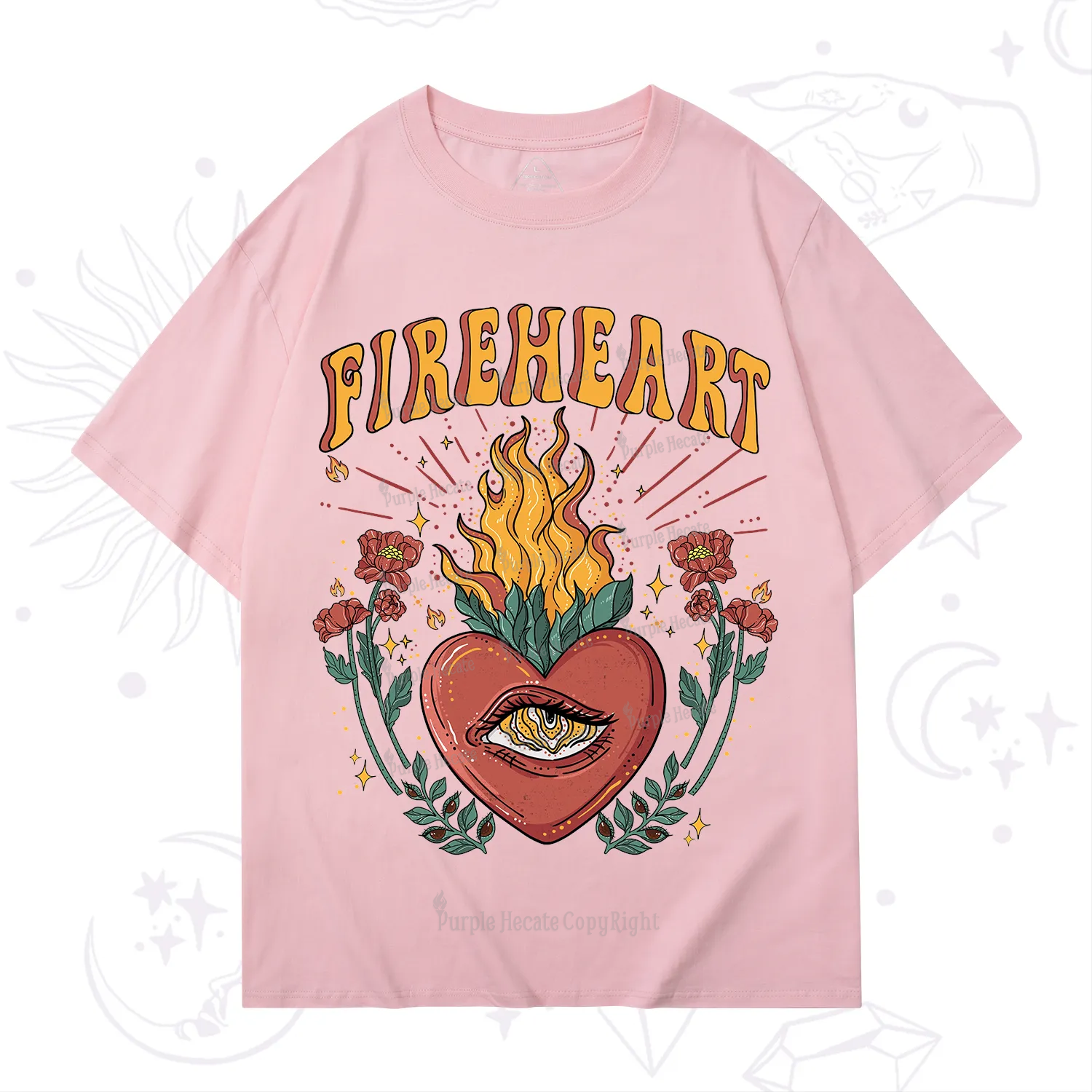 Purplehecate Fireheart T-Shirt