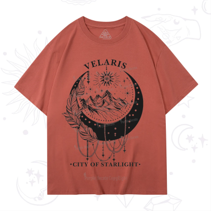 Purplehecate Moonlit Peaks of Starlight T-Shirt