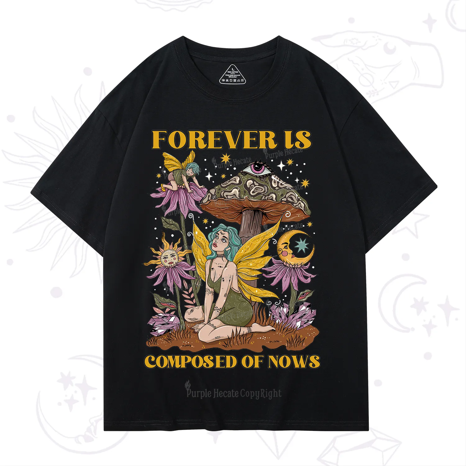 Purplehecate Forever Is Composed Of Nows T-Shirt