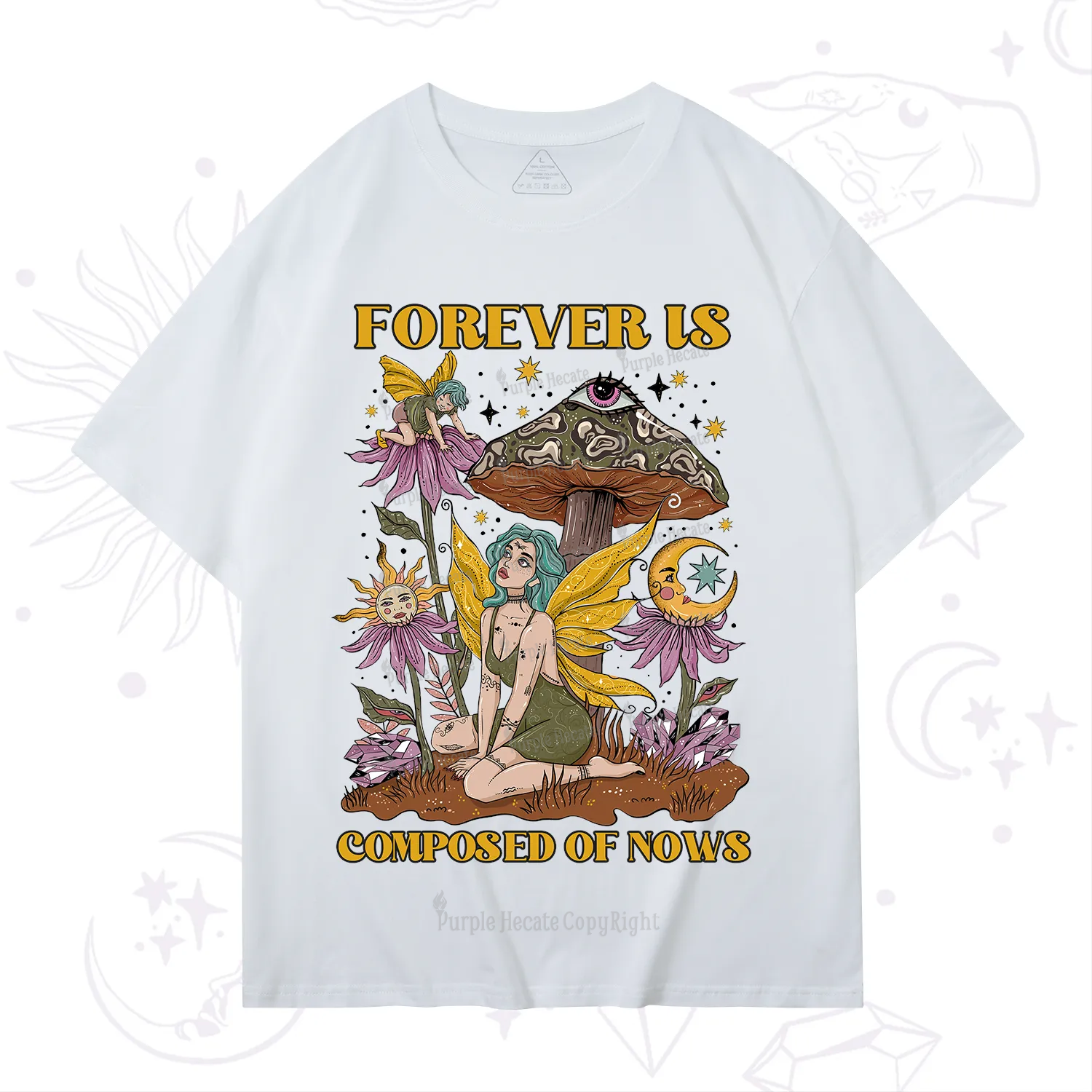 Purplehecate Forever Is Composed Of Nows T-Shirt