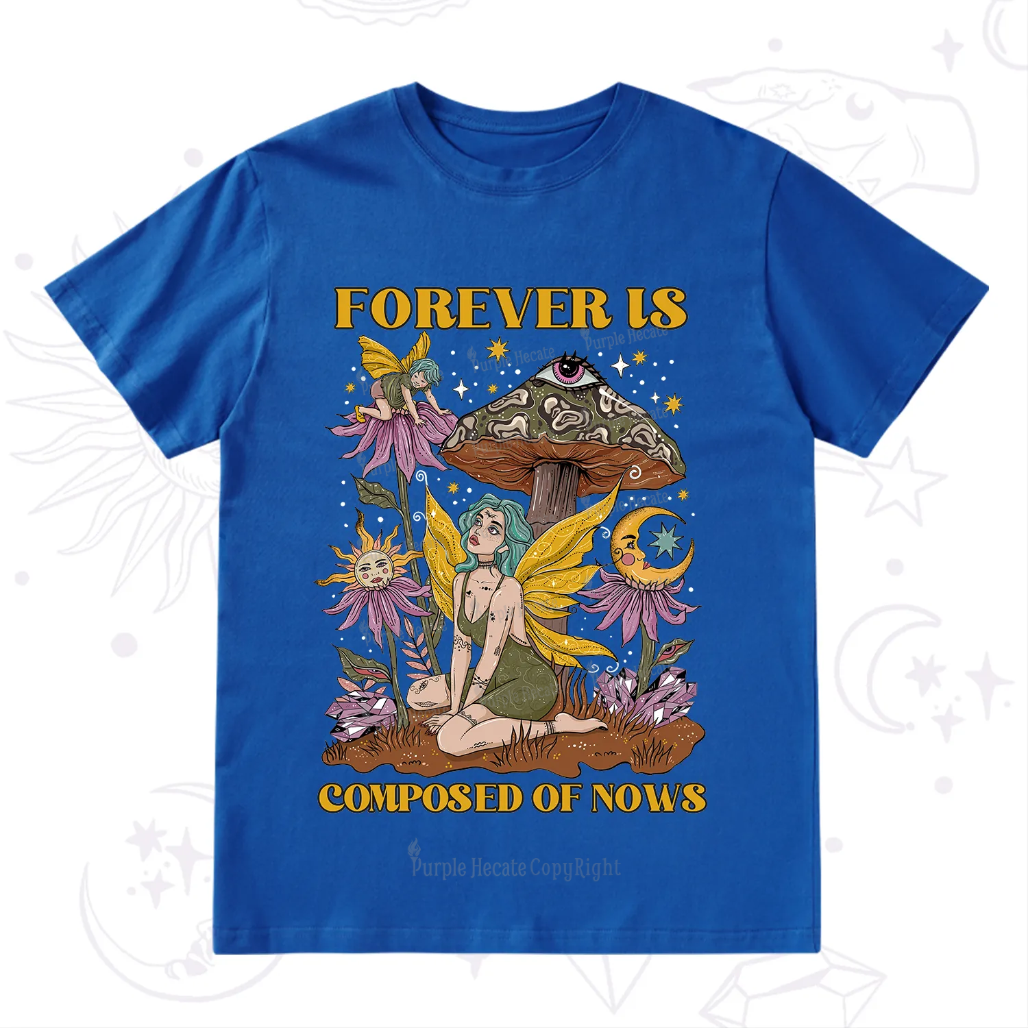 Purplehecate Forever Is Composed Of Nows T-Shirt