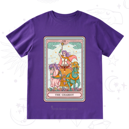 Purplehecate The Chariot Tarot T-Shirt