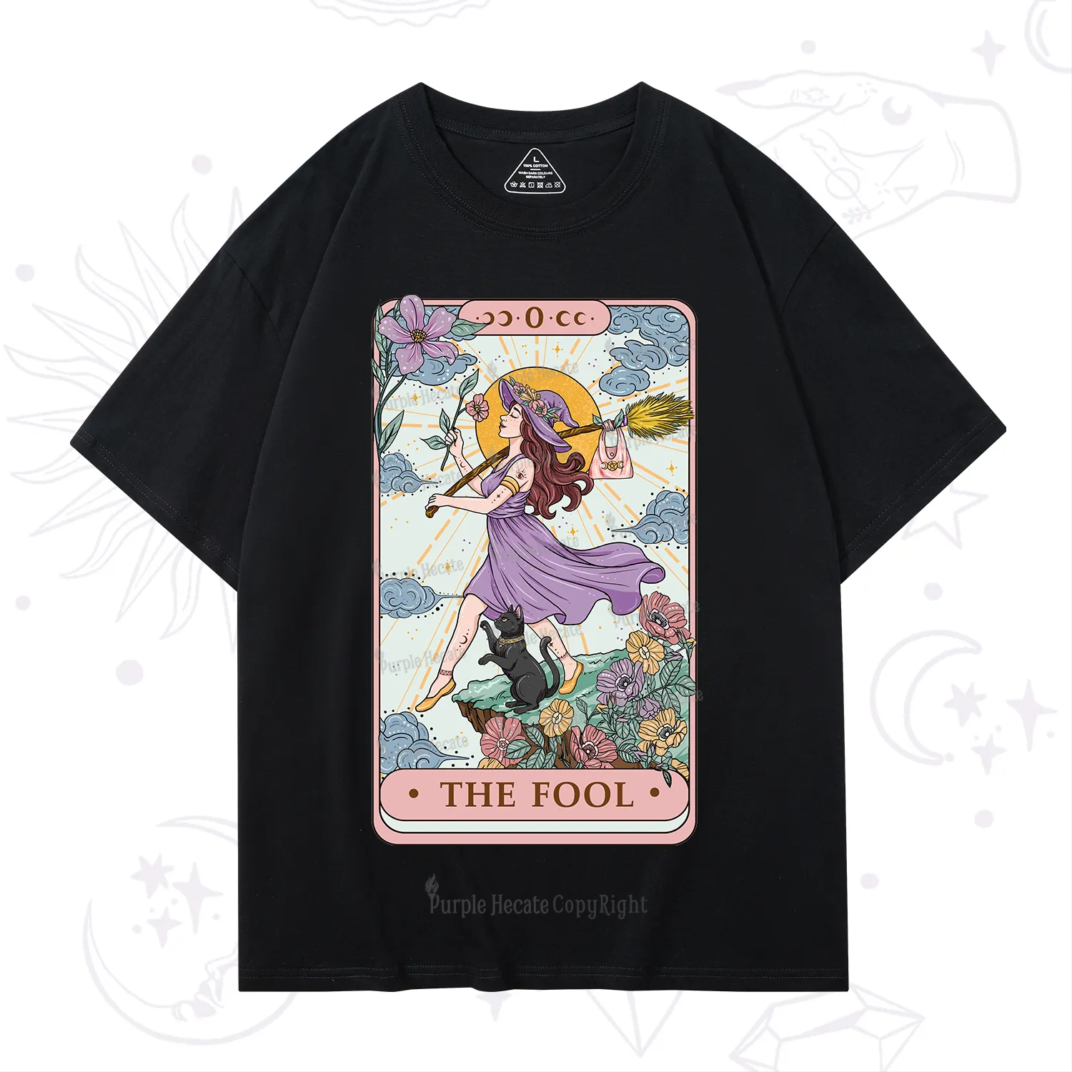 Purplehecate The Witchling Fool Tarot T-Shirt