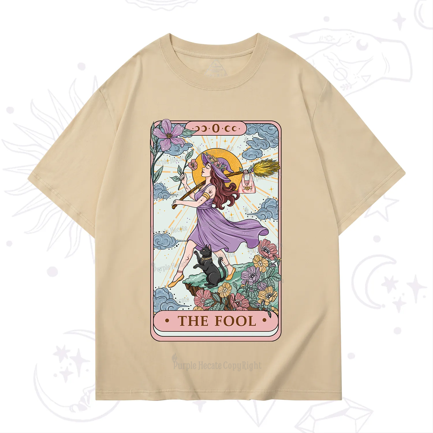 Purplehecate The Witchling Fool Tarot T-Shirt