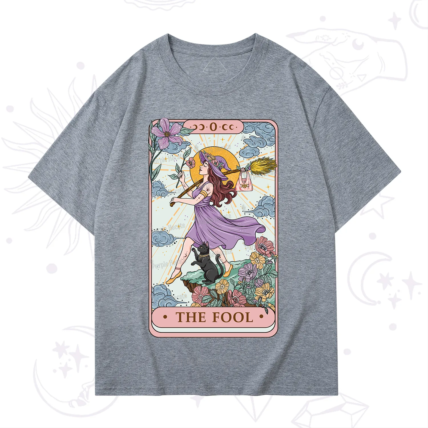 Purplehecate The Witchling Fool Tarot T-Shirt