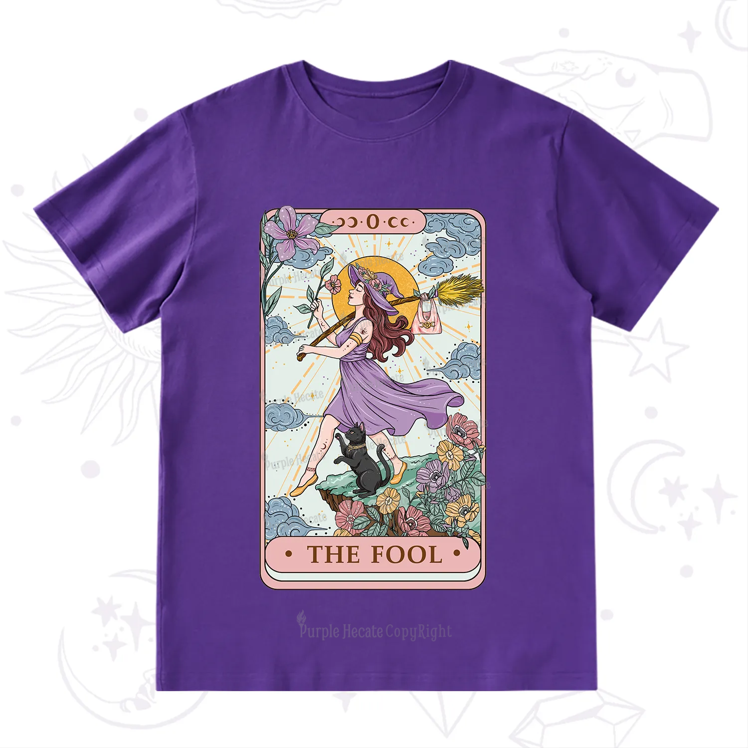 Purplehecate The Witchling Fool Tarot T-Shirt