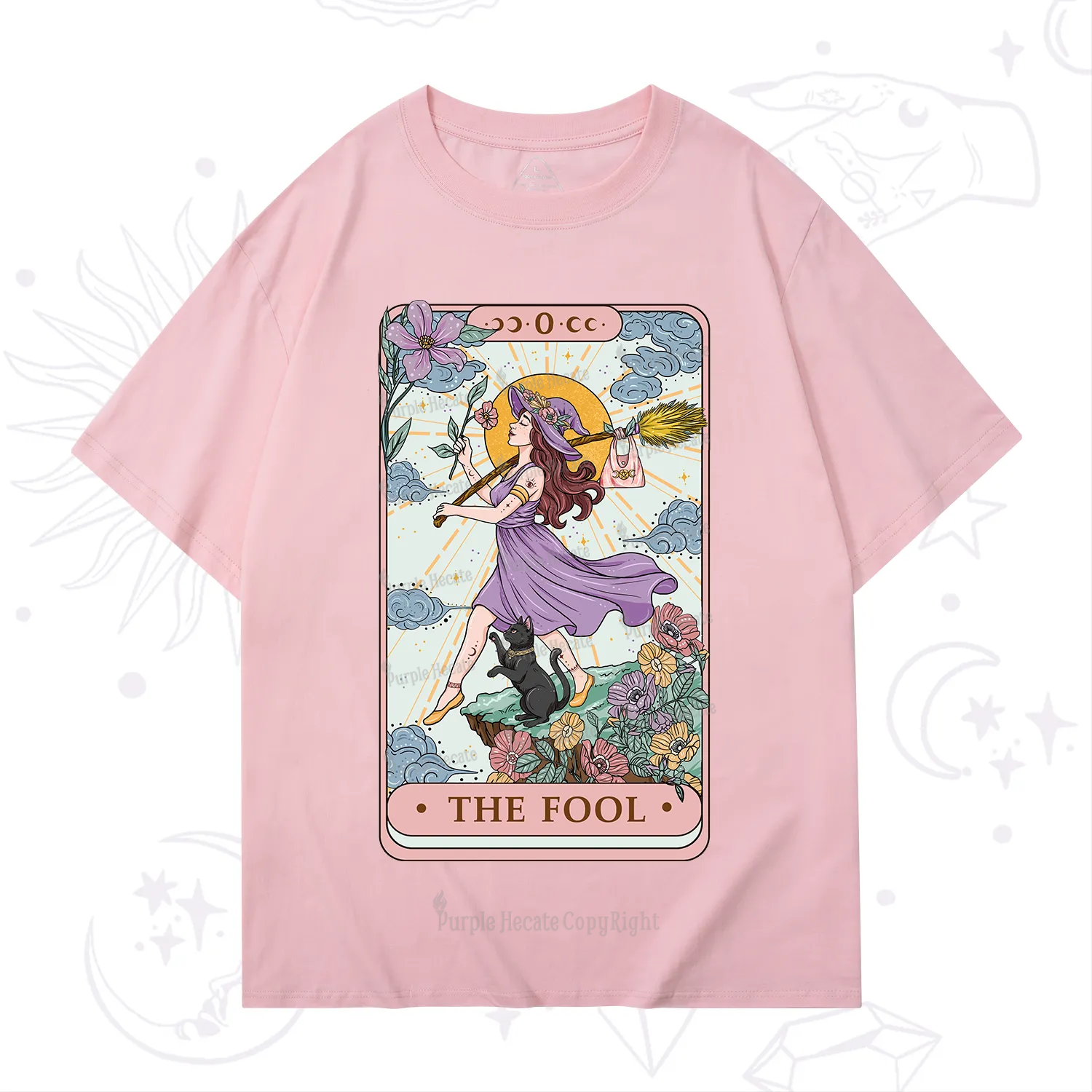 Purplehecate The Witchling Fool Tarot T-Shirt