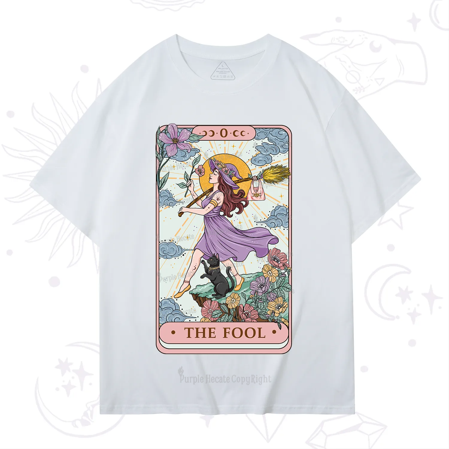 Purplehecate The Witchling Fool Tarot T-Shirt
