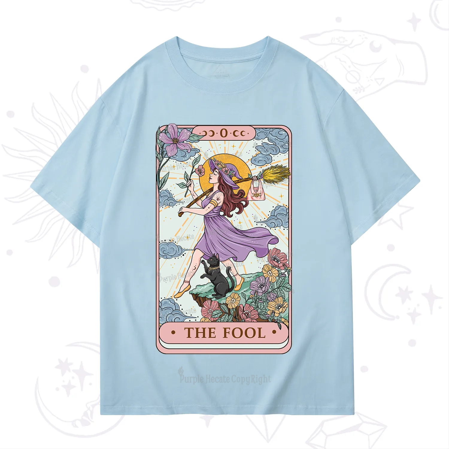 Purplehecate The Witchling Fool Tarot T-Shirt
