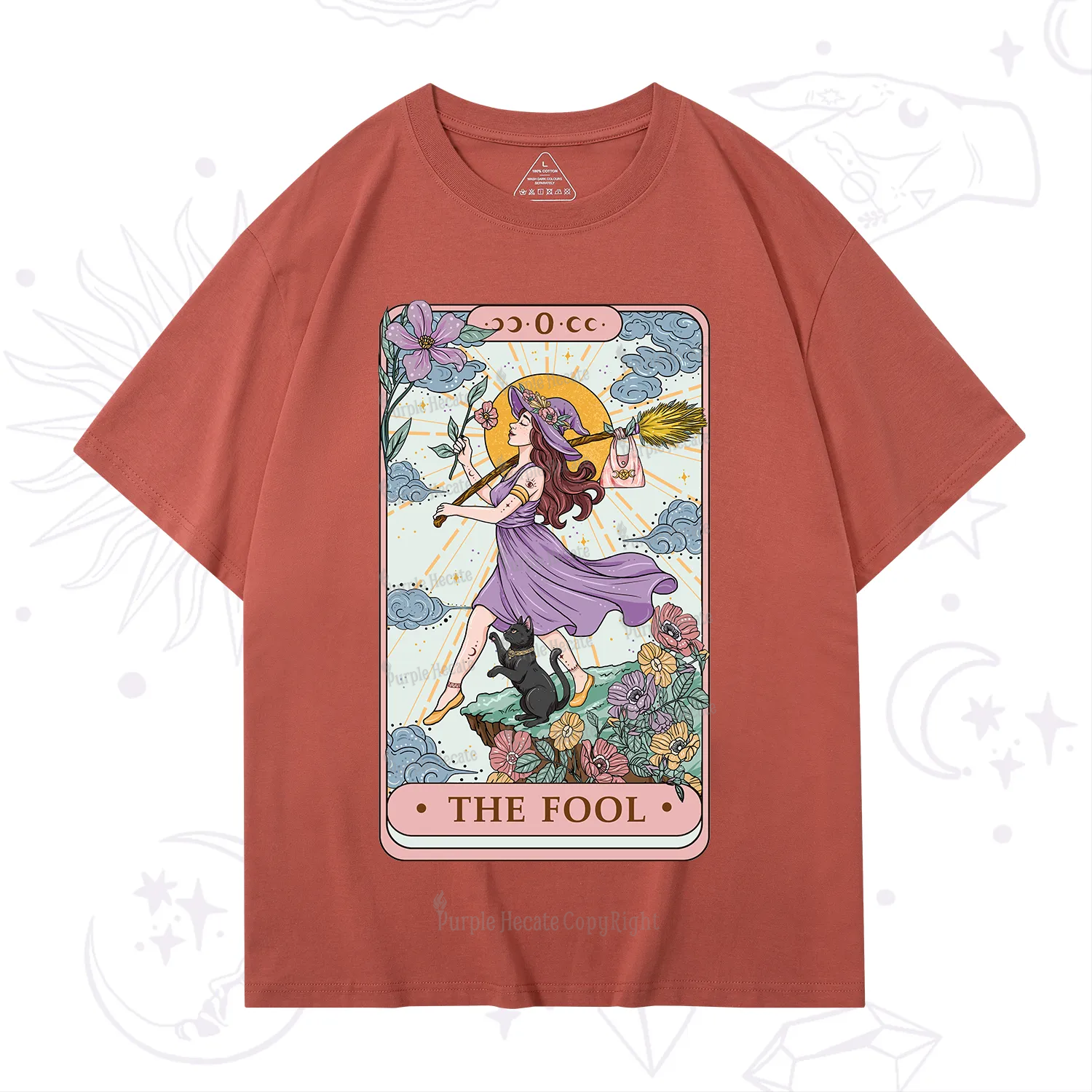 Purplehecate The Witchling Fool Tarot T-Shirt