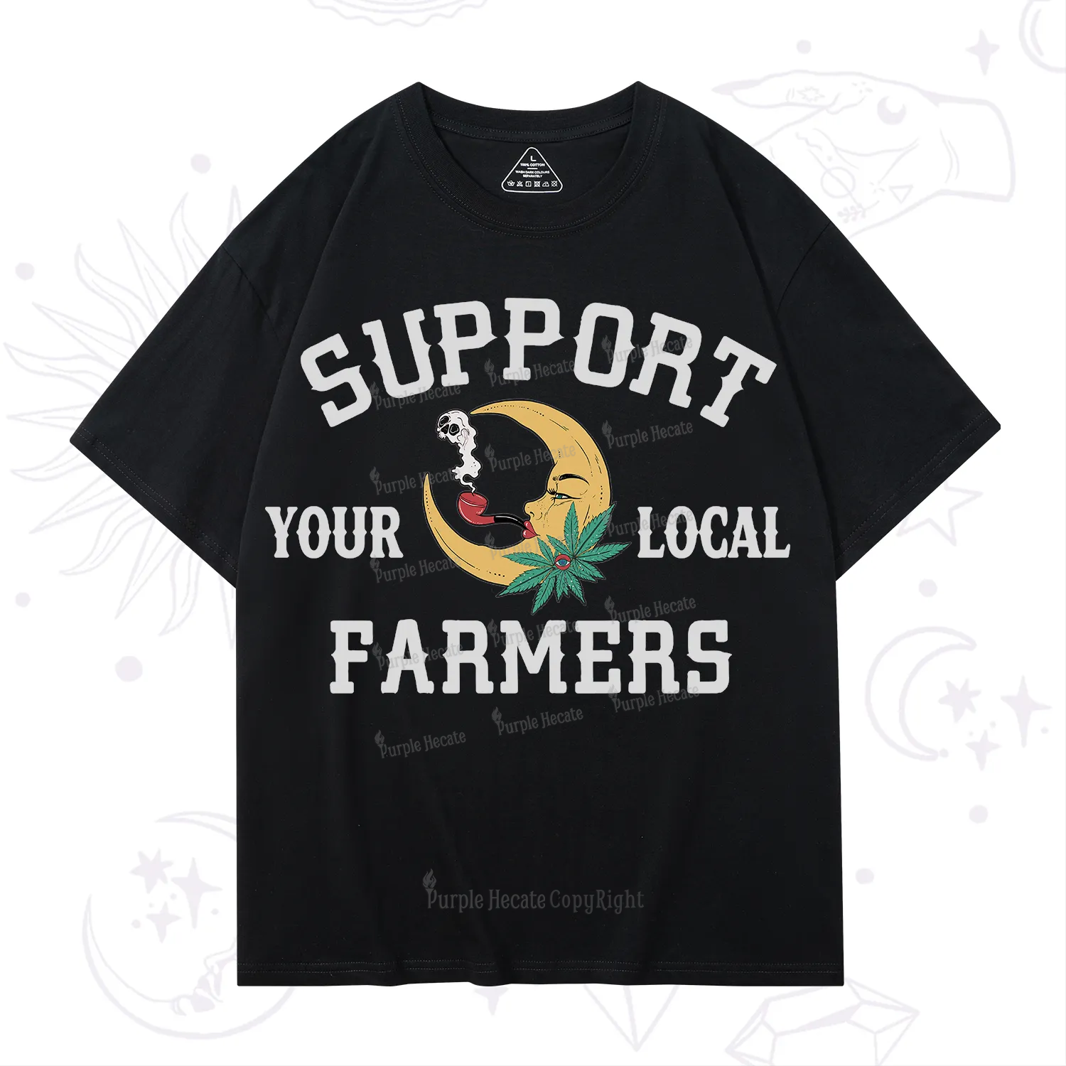 Purplehecate Support Your Local Farmer T-Shirt