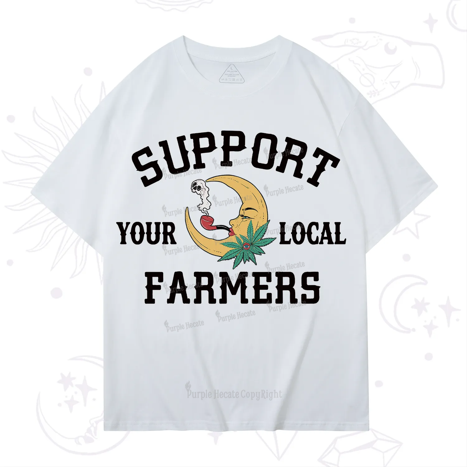 Purplehecate Support Your Local Farmer T-Shirt