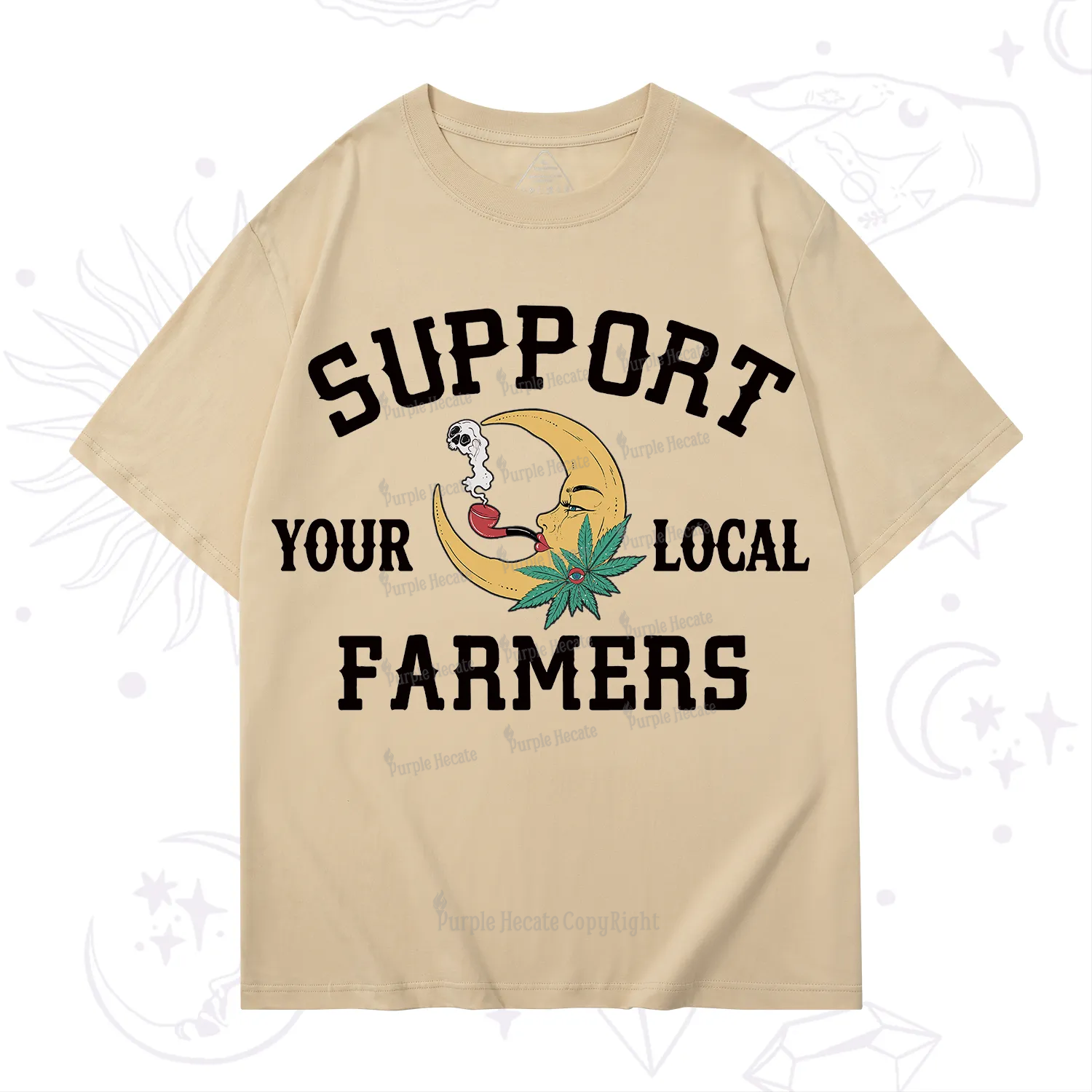 Purplehecate Support Your Local Farmer T-Shirt
