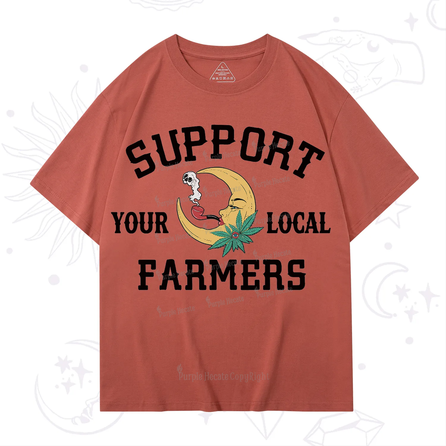 Purplehecate Support Your Local Farmer T-Shirt