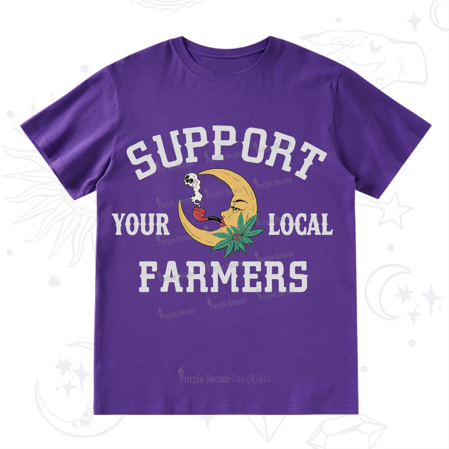 Purplehecate Support Your Local Farmer T-Shirt