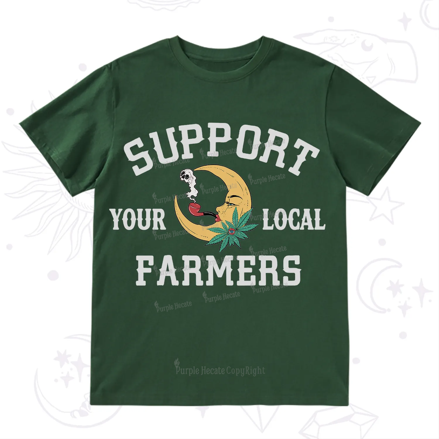 Purplehecate Support Your Local Farmer T-Shirt