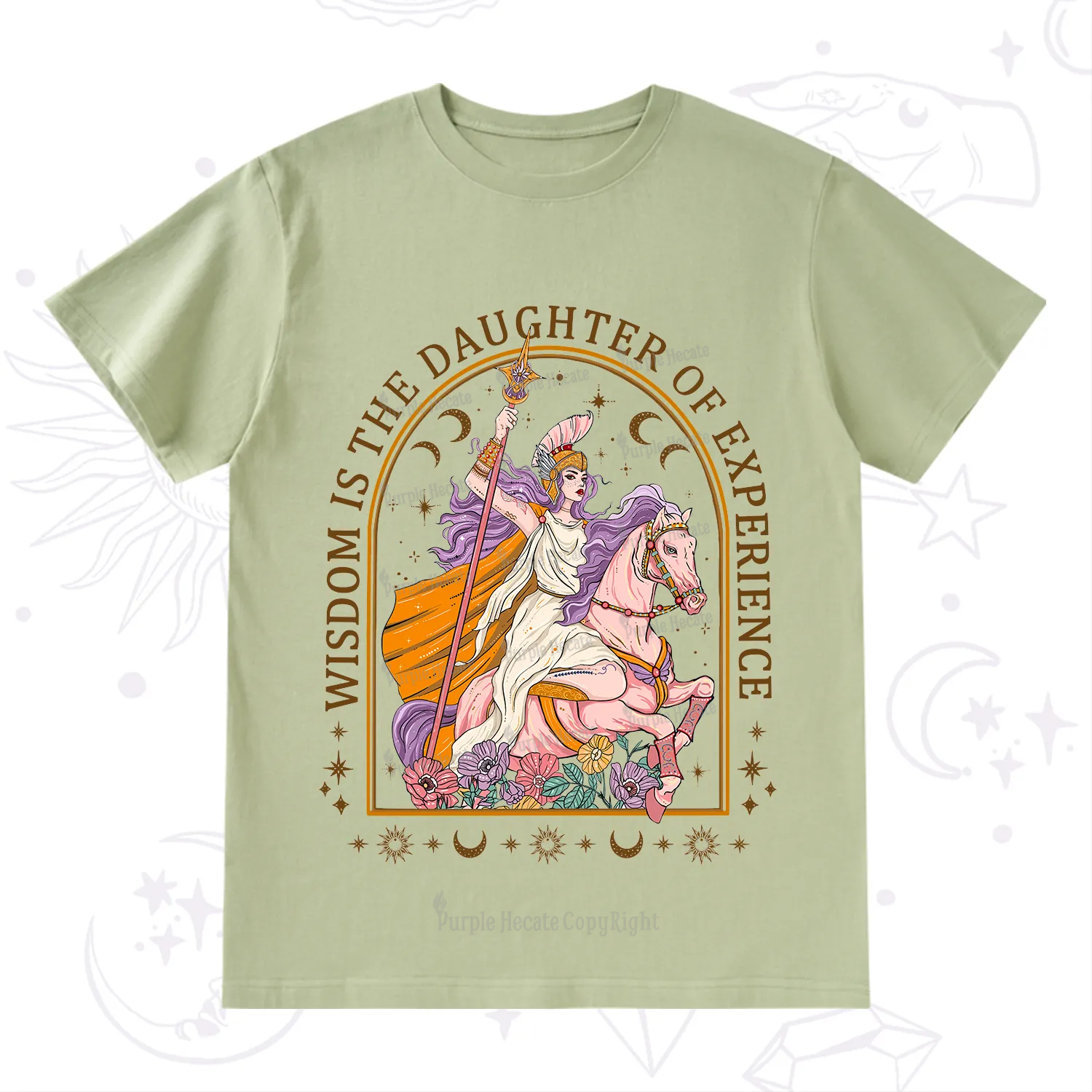 Purplehecate Wisdom Is The Daughter Of Experience T-Shirt