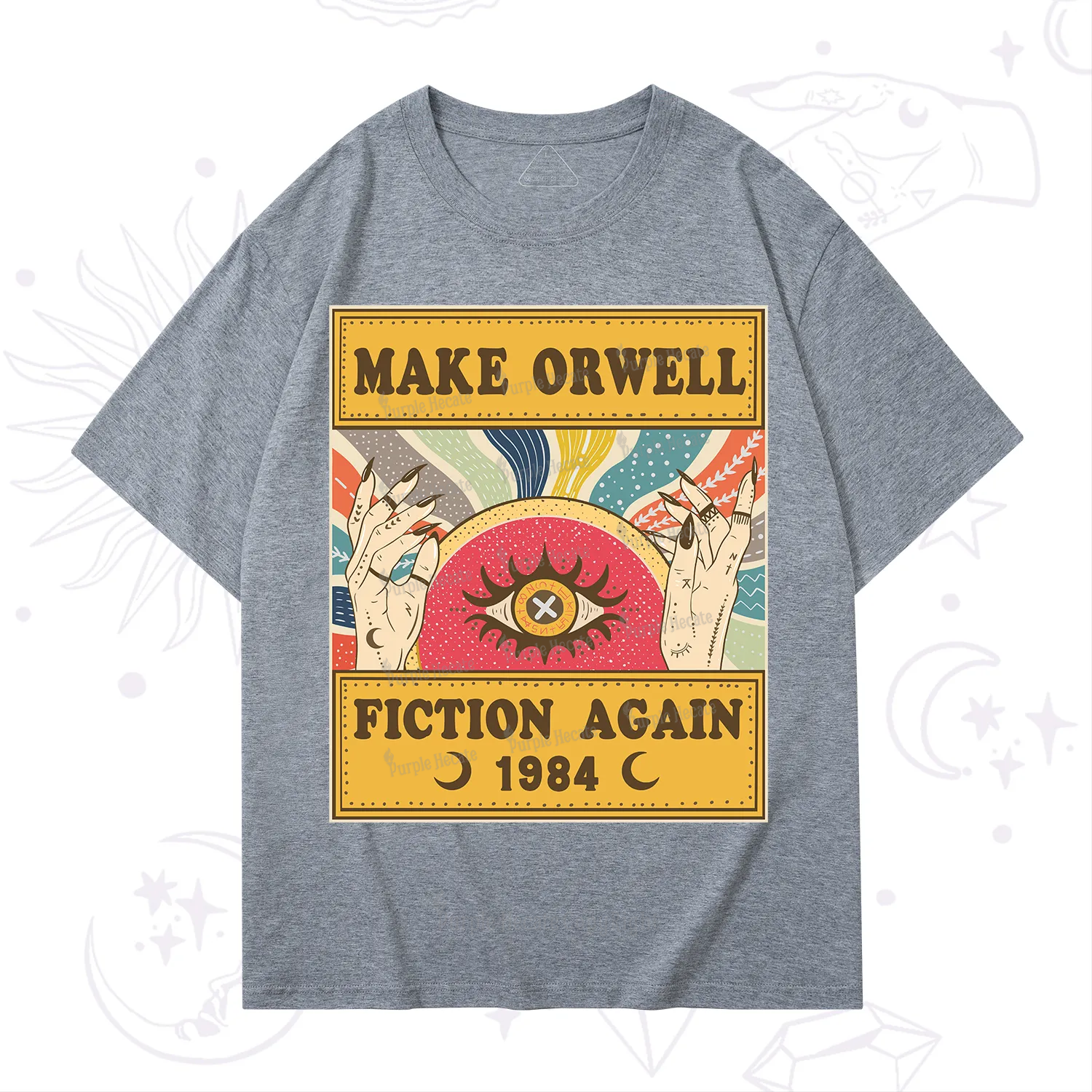 Purplehecate Make 1984 Fiction Again T-Shirt